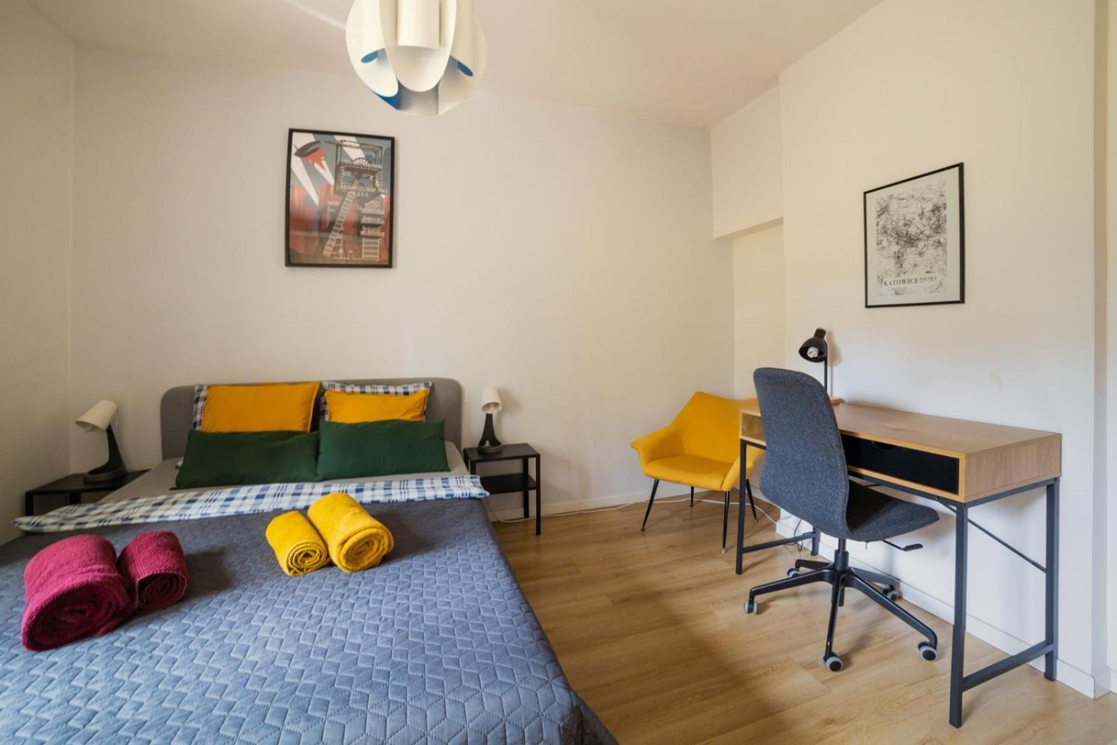 Apartment Rajzefiber - Spodek - Mck - Nospr Катовице Экстерьер фото